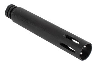 KAK Industry Retro AR15 Extended Flash Hider features a 1/2x28 thread